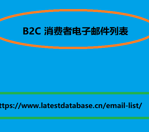 B2C 消费者电子邮件列表